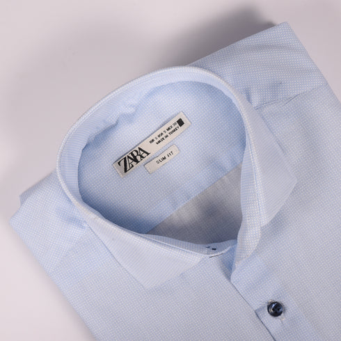 ZR Sky Blue Stipple Shirt